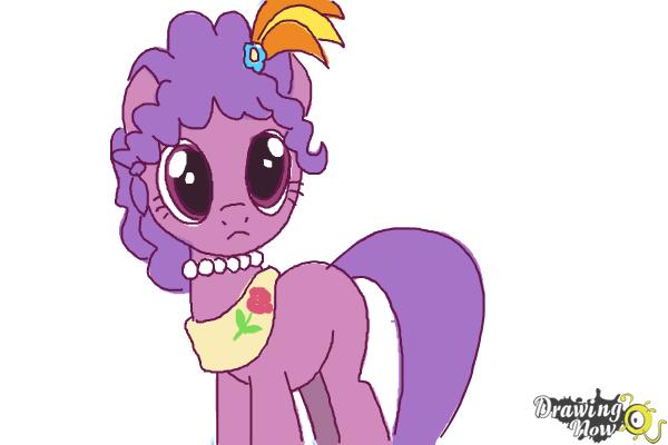 How to Draw Purple Wave from My Little Pony Friendship Is Magic - Step 10