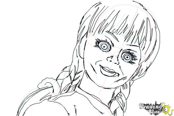 How to Draw Annabelle - DrawingNow