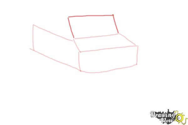 How to Draw a Monster Truck Step by Step - Step 4