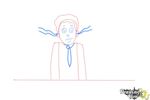 How to Draw a Science Lab Accident - Step 6 How to Draw a Science Lab Accident - Step 6
