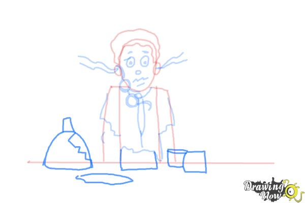 How to Draw a Science Lab Accident - Step 8 How to Draw a Science Lab Accident - Step 8