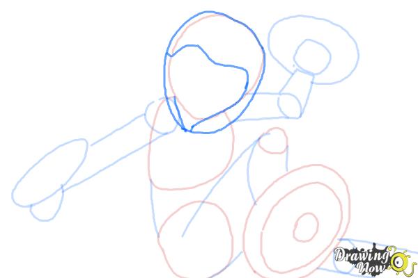 How to Draw Gogo Tomago from Big Hero 6 - Step 6