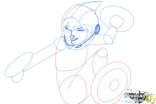 How to Draw Gogo Tomago from Big Hero 6 - Step 8