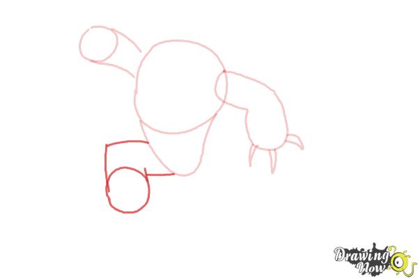 How to Draw Fredzilla from Big Hero 6 - Step 5 How to Draw Fredzilla from Big Hero 6 - Step 5