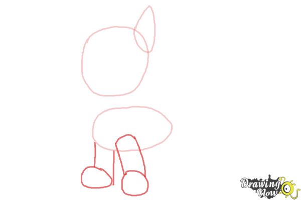 How to Draw Chase from Paw Patrol - Step 2