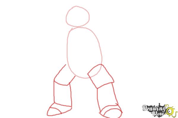 How to Draw Chesnaught from Pokemon - Step 2 How to Draw Chesnaught from Pokemon - Step 2