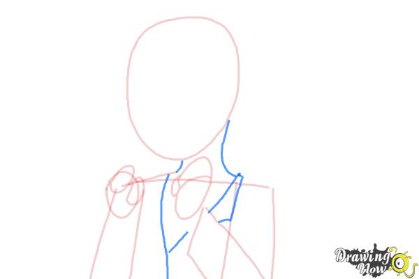 How to Draw Manami Tamura from Oreimo - Step 5