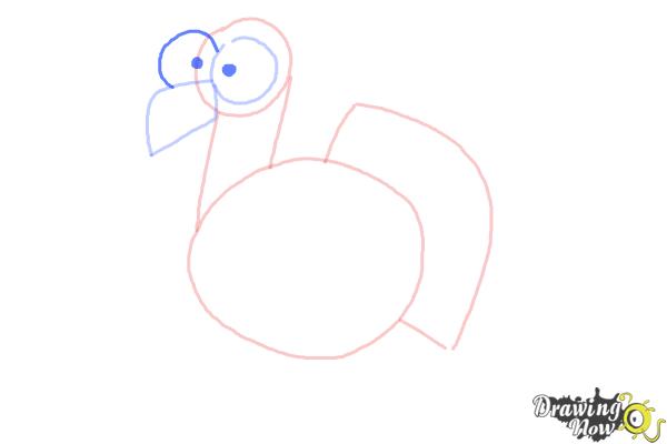 How to Draw a Simple Turkey - Step 5