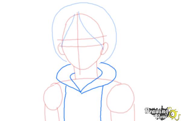 How to Draw Canada from Hetalia - Step 5 How to Draw Canada from Hetalia - Step 5