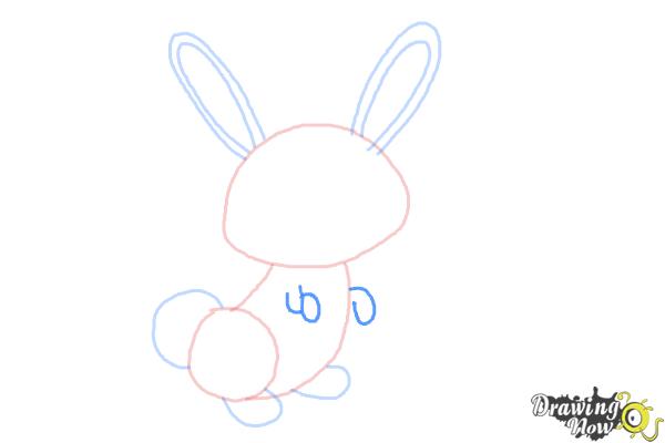 How to Draw a Simple Bunny - Step 5