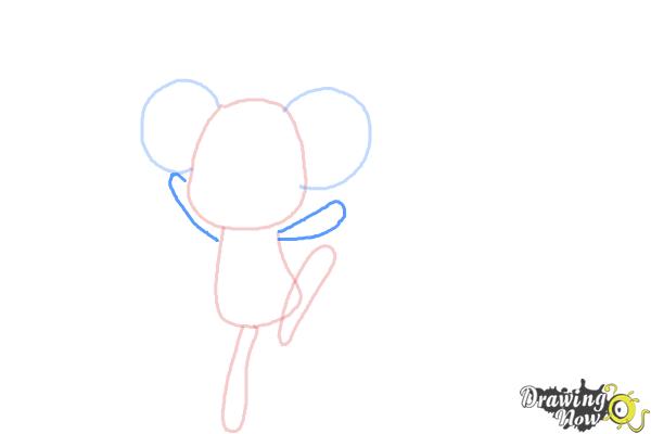 How to Draw Dai from Lilpri - Step 4 How to Draw Dai from Lilpri - Step 4