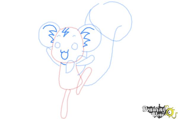 How to Draw Dai from Lilpri - Step 7 How to Draw Dai from Lilpri - Step 7