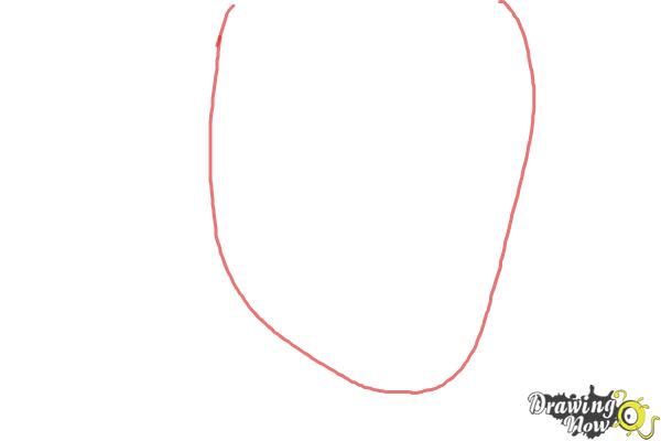 How to Draw Christian Coma - Step 1 How to Draw Christian Coma - Step 1