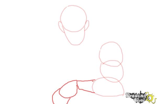How to Draw Dutch from Black Lagoon - Step 3