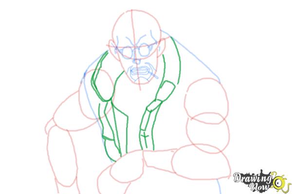 How to Draw Dutch from Black Lagoon - Step 8