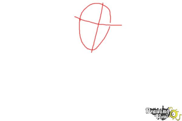 How to Draw Benny from Black Lagoon - Step 1 How to Draw Benny from Black Lagoon - Step 1