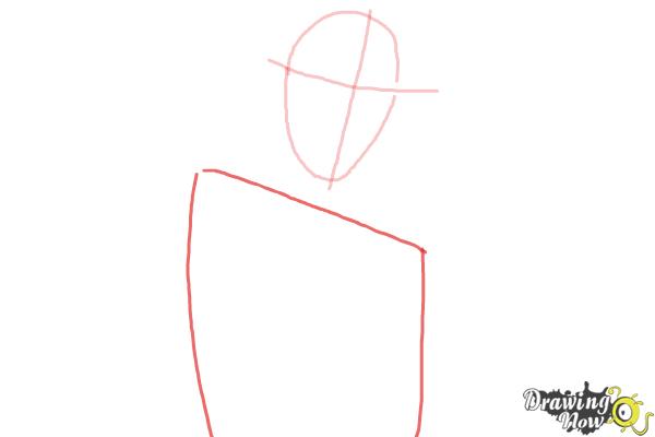 How to Draw Benny from Black Lagoon - Step 2 How to Draw Benny from Black Lagoon - Step 2