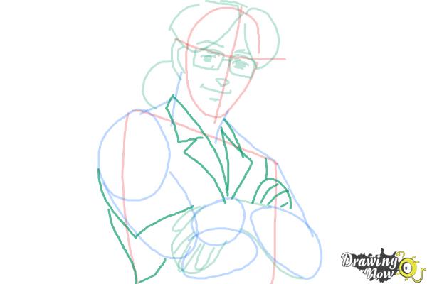 How to Draw Benny from Black Lagoon - Step 7 How to Draw Benny from Black Lagoon - Step 7