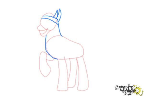 How to Draw King Sombra from My Little Pony Friendship Is Magic - Step 5