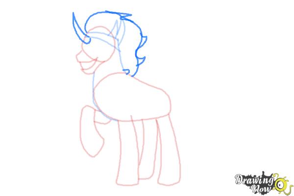 How to Draw King Sombra from My Little Pony Friendship Is Magic - Step 6