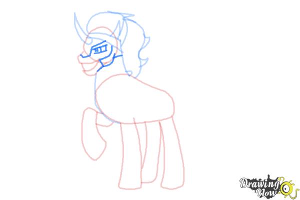 How to Draw King Sombra from My Little Pony Friendship Is Magic - Step 7