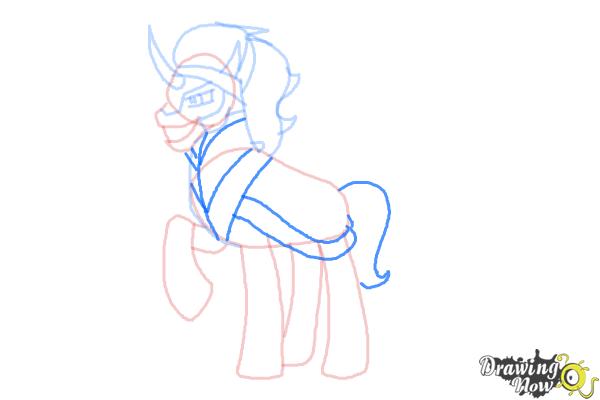 How to Draw King Sombra from My Little Pony Friendship Is Magic - Step 8
