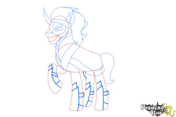 How to Draw King Sombra from My Little Pony Friendship Is Magic - Step 9