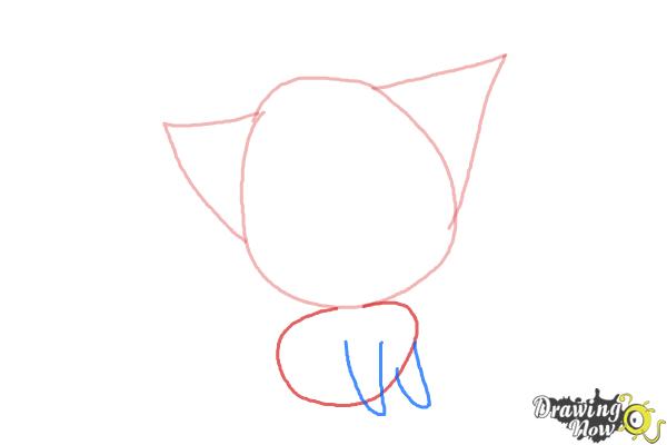 How to Draw a Chibi Kitten - DrawingNow