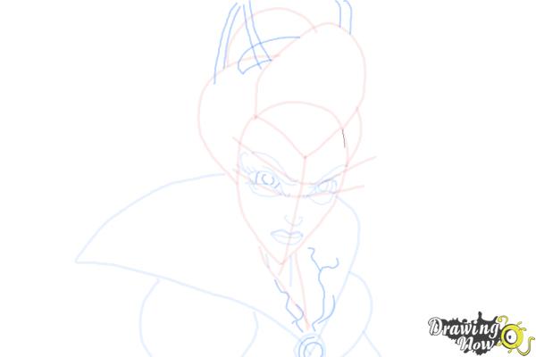 How to Draw Enchantra from Sabrina Secrets Of a Teenage Witch - Step 6