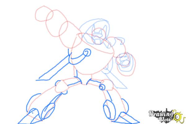 How to Draw Blades from Transformers Rescue Bots - Step 8