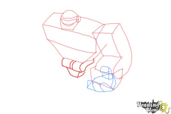 How to Draw Boulder from Transformers Rescue Bots - Step 5