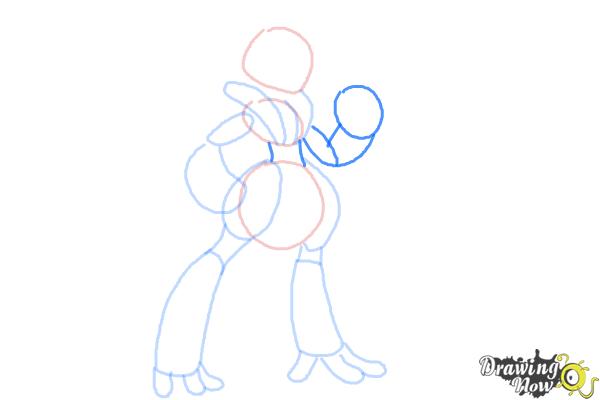 How to Draw Mega Mewtwo X - Step 5