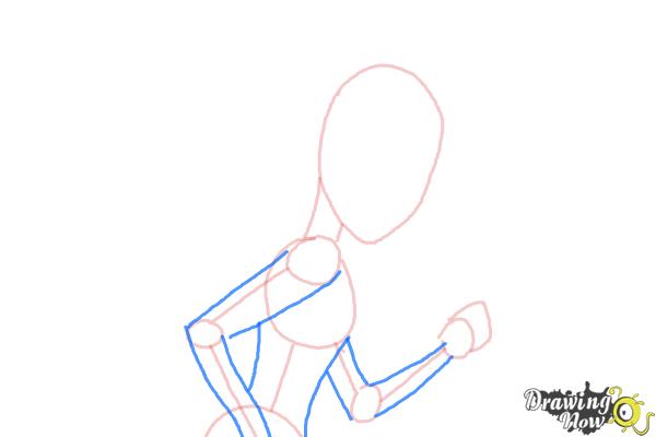 How to Draw Marisol Coxi from Monster High - Step 5 How to Draw Marisol Coxi from Monster High - Step 5