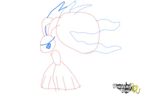 How to Draw Mega Mawile - Step 6