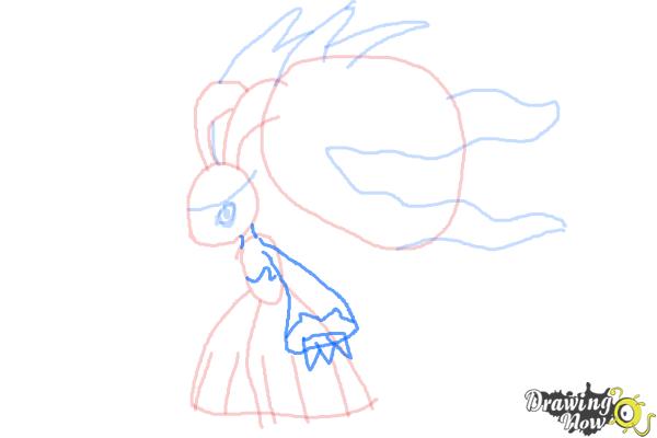 How to Draw Mega Mawile - Step 7