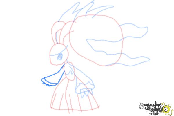 How to Draw Mega Mawile - Step 8