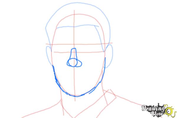 How to Draw Steven Gerrard - Step 5