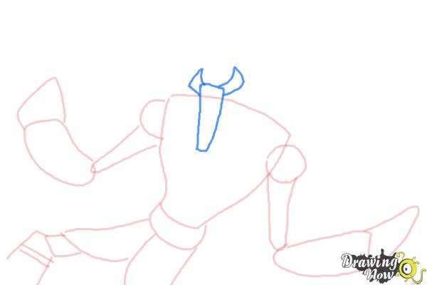 How to Draw Snare-Oh from Ben 10 Omniverse - Step 5