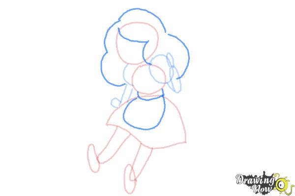 How to Draw Bee from Bee And Puppycat - Step 5