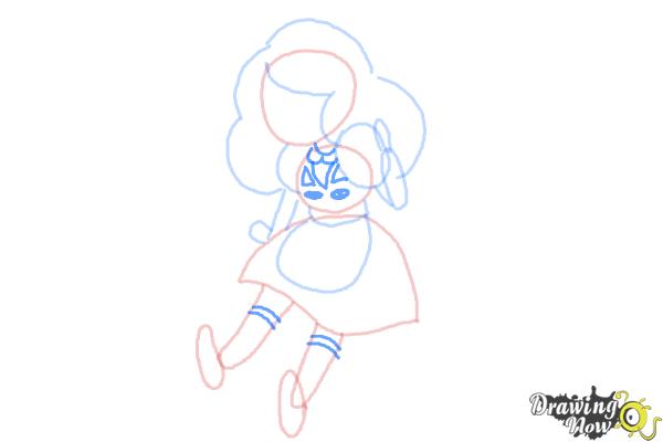 How to Draw Bee from Bee And Puppycat - Step 6