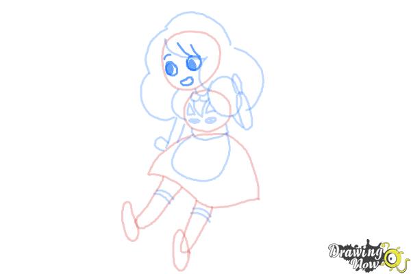 How to Draw Bee from Bee And Puppycat - Step 7