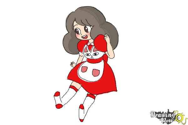 How to Draw Bee from Bee And Puppycat - Step 9