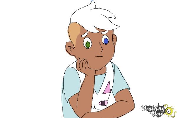 How to Draw Deckard Wizard from Bee And Puppycat - Step 10 How to Draw Deckard Wizard from Bee And Puppycat - Step 10