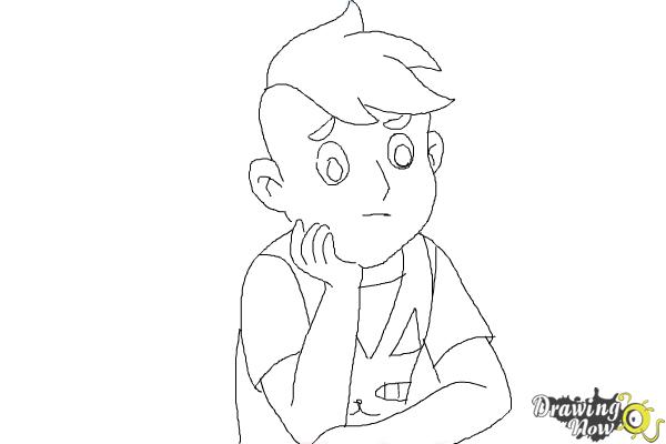 How to Draw Deckard Wizard from Bee And Puppycat - Step 9 How to Draw Deckard Wizard from Bee And Puppycat - Step 9