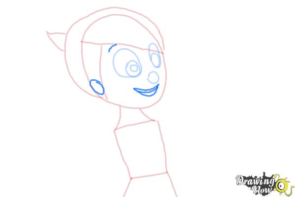 How to Draw Joy from Inside Out - Step 4