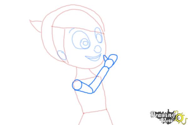 How to Draw Joy from Inside Out - Step 5