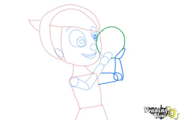 How to Draw Joy from Inside Out - Step 6