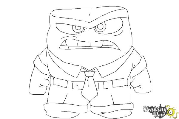 Anger Inside Out Coloring Pages Coloring Pages
