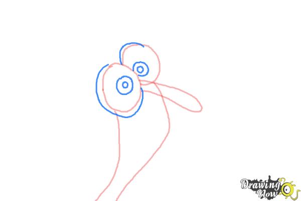 How to Draw Fear from Inside Out - Step 3 How to Draw Fear from Inside Out - Step 3