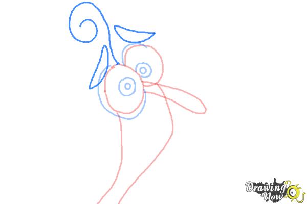 How to Draw Fear from Inside Out - Step 4 How to Draw Fear from Inside Out - Step 4